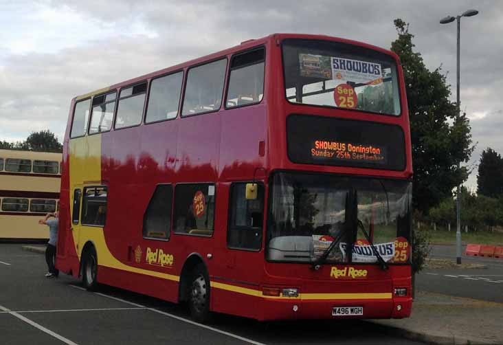 Red Rose Volvo B7TL Plaxton President W496WGH